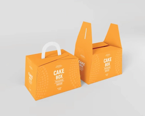Custom cake box