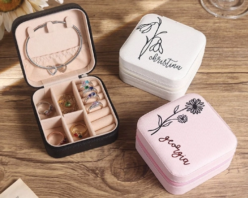 Custom rigid jewelry box