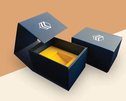 Custom magnetic-closure rigid gift box